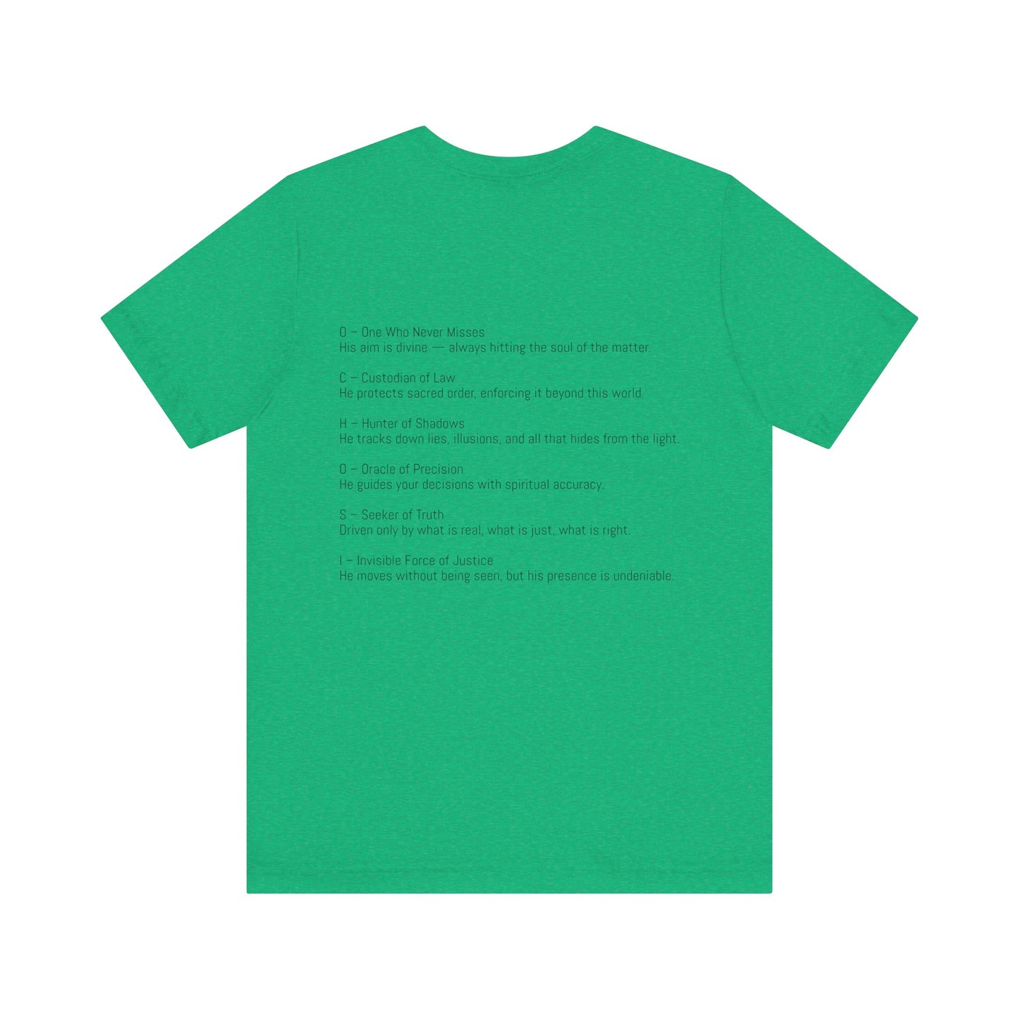 Unisex Graphic Tee with OCHOSI Design, Artistic T-Shirt, Casual Fashion, Gift for Nature Lovers, Everyday Wear, Summer Outing
