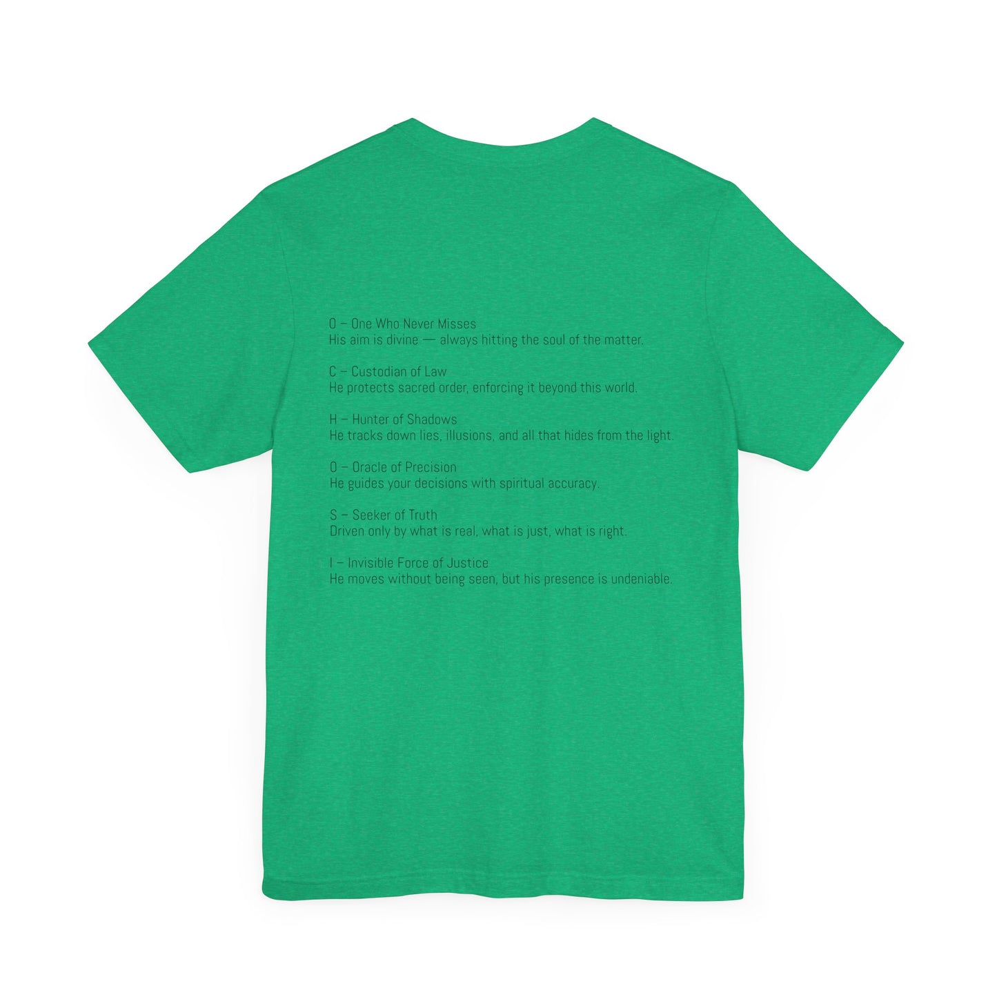 Unisex Graphic Tee with OCHOSI Design, Artistic T-Shirt, Casual Fashion, Gift for Nature Lovers, Everyday Wear, Summer Outing