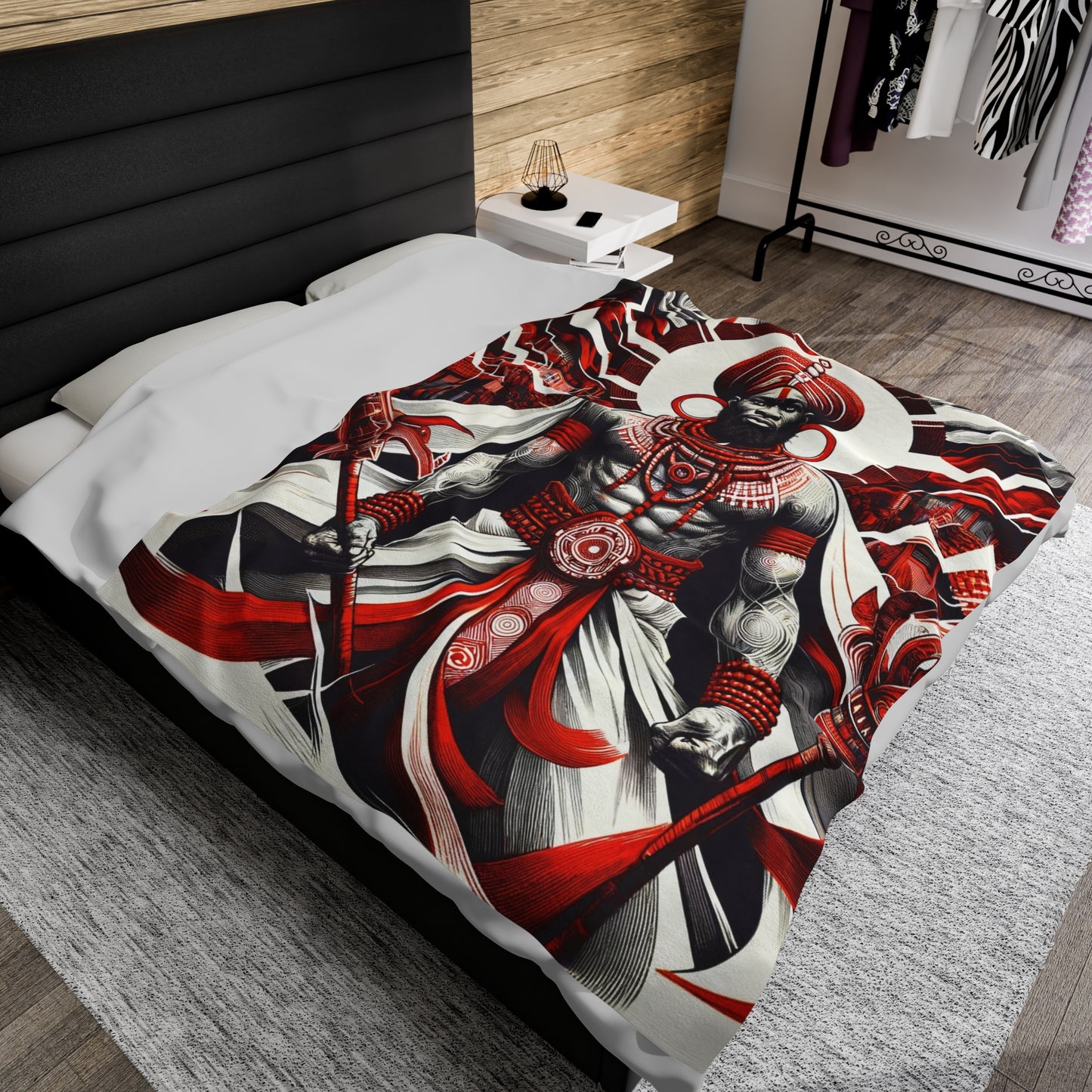 SHANGO-Velveteen Plush Blanket