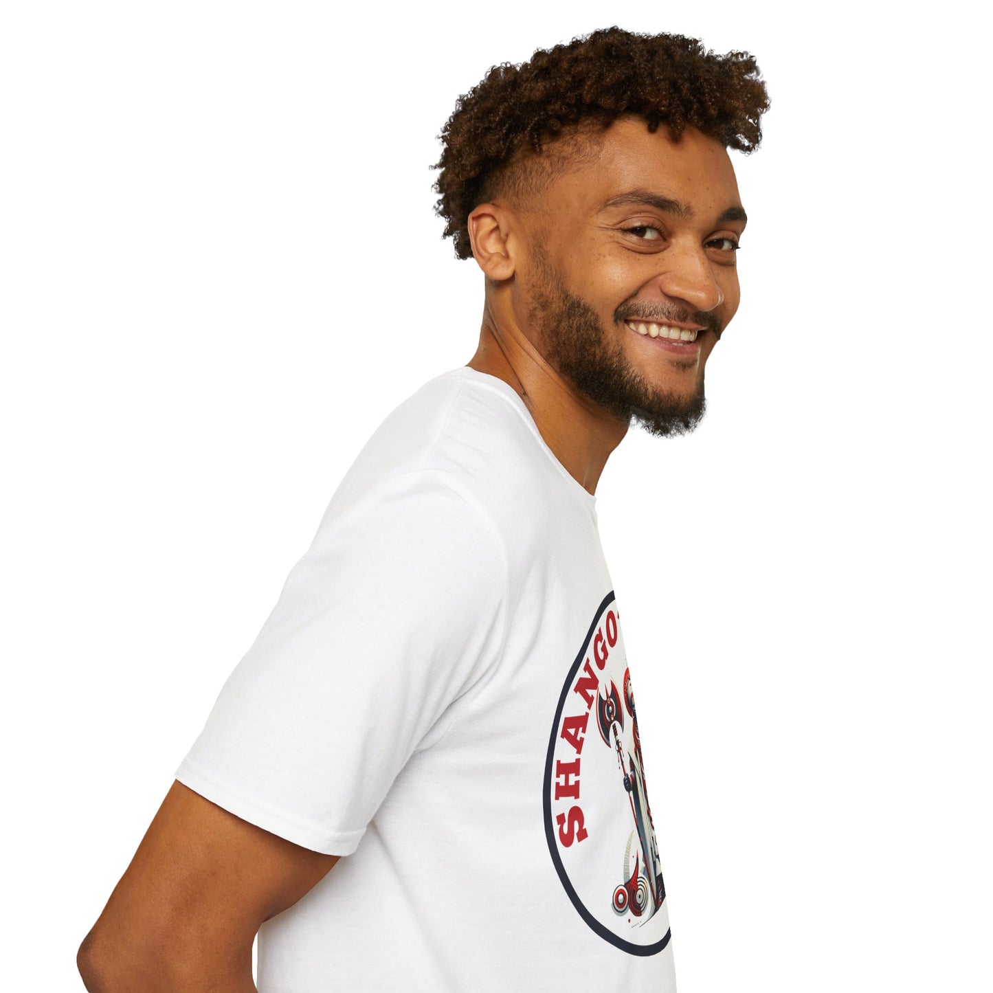 Unisex Softstyle T-Shirt - Shango's House with Inspirational Quote