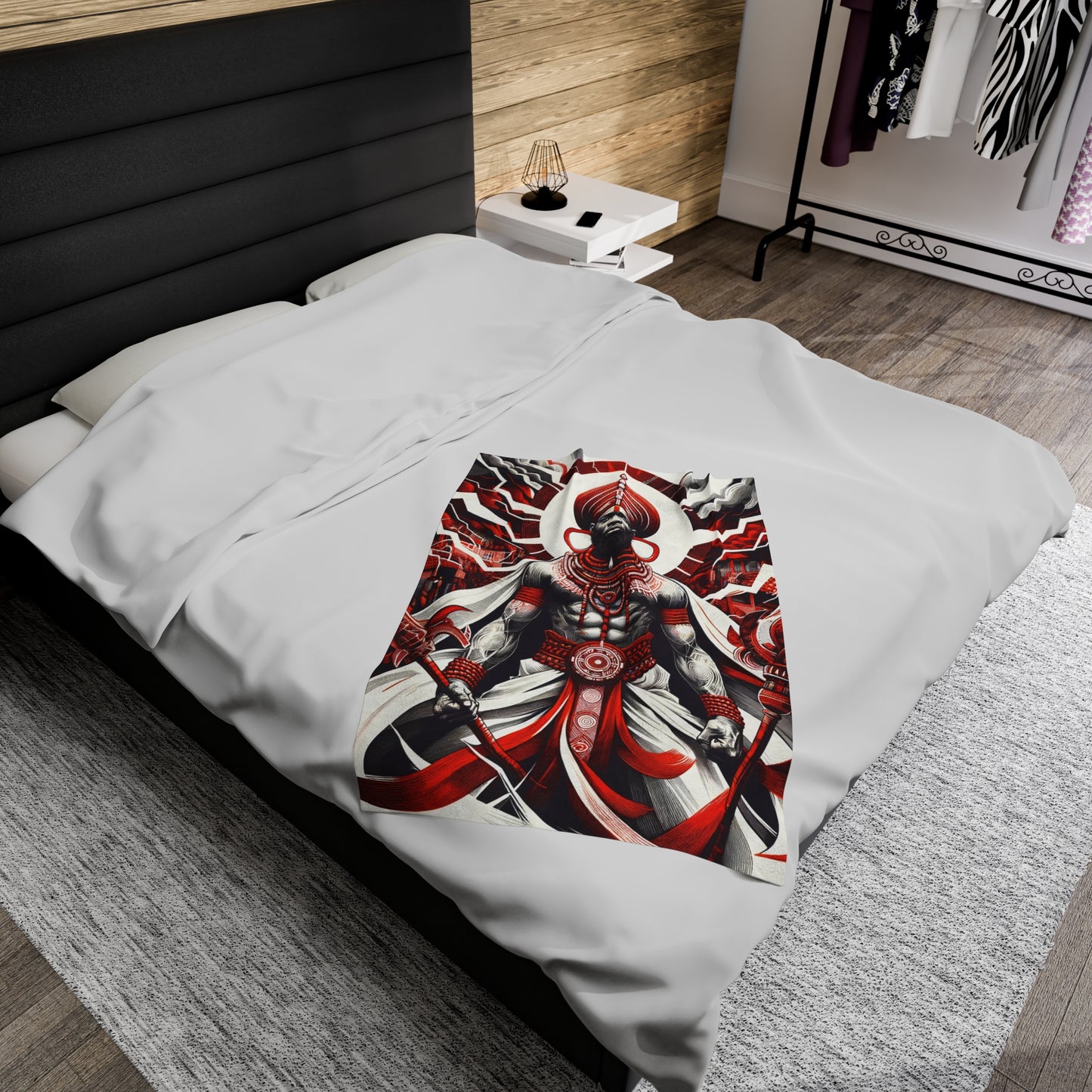 SHANGO-Velveteen Plush Blanket