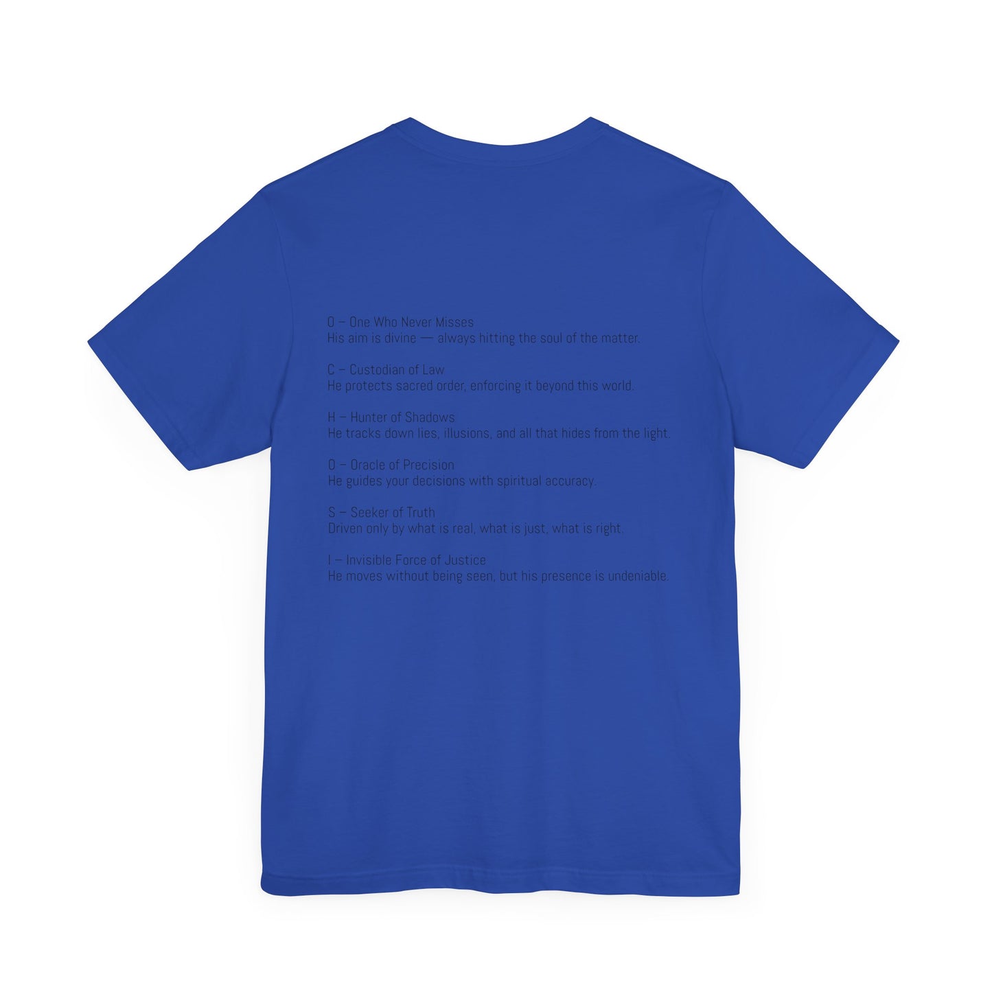 Unisex Graphic Tee with OCHOSI Design, Artistic T-Shirt, Casual Fashion, Gift for Nature Lovers, Everyday Wear, Summer Outing