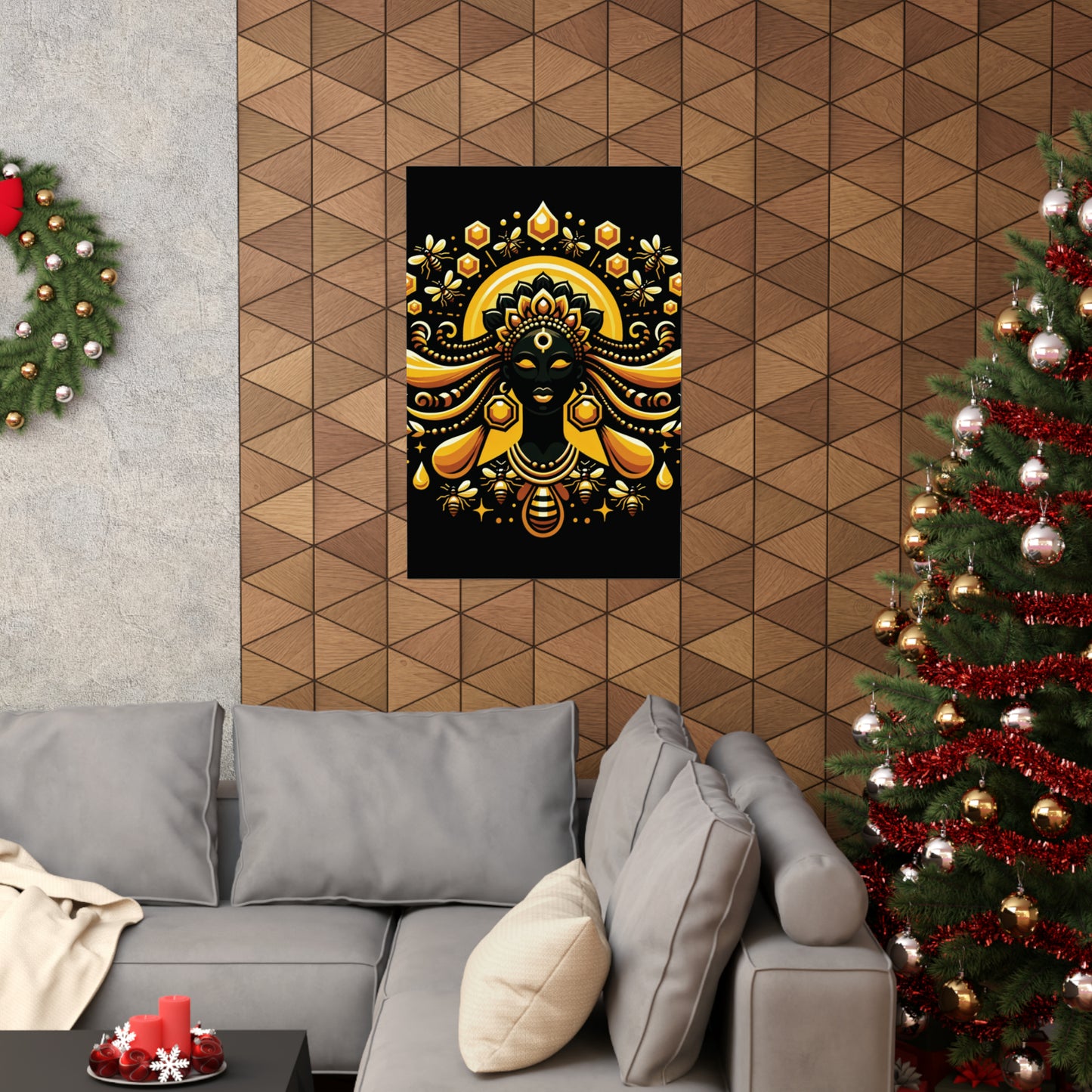 Oshun Inspired Art Matte Vertical Posters