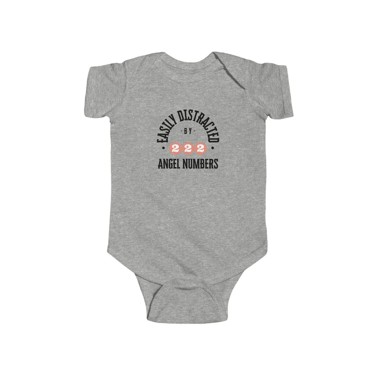 EASILY DISTRACTED BABY-Infant Fine Jersey Bodysuit