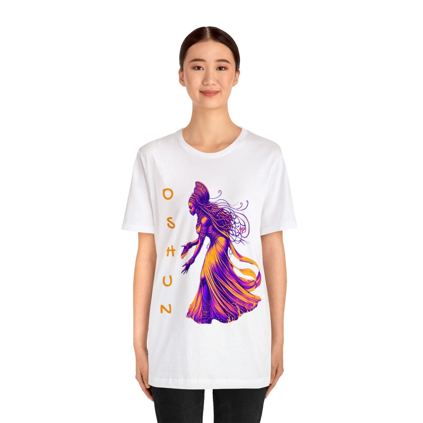 Oshun Inspired-Unisex Jersey Short Sleeve Tee