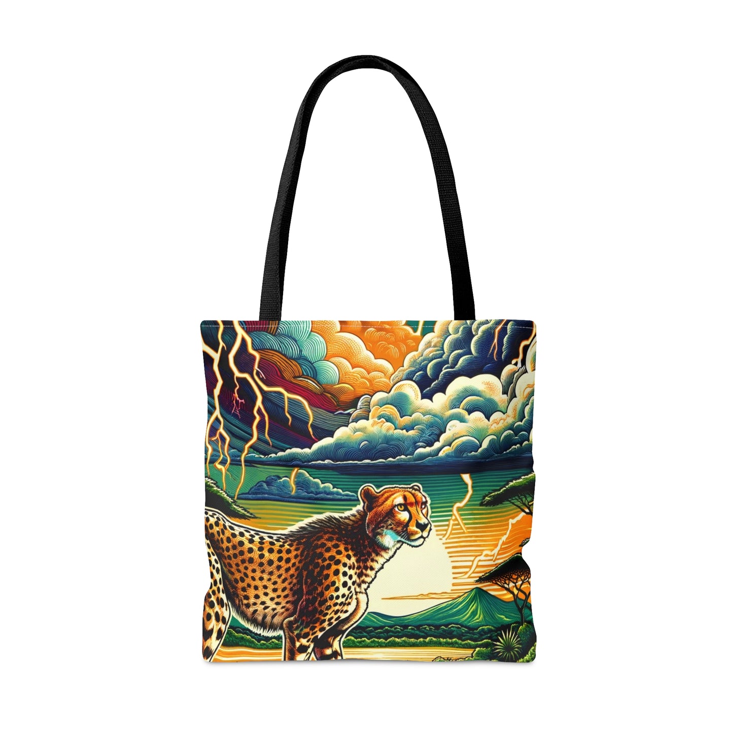 Cheetah Print Tote Bag