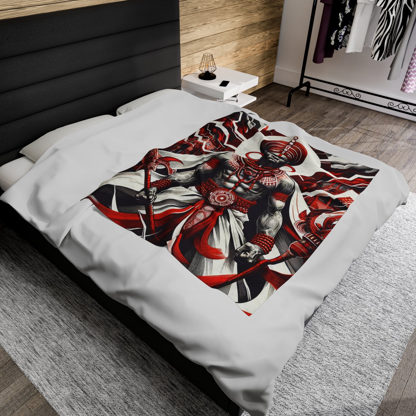 SHANGO-Velveteen Plush Blanket