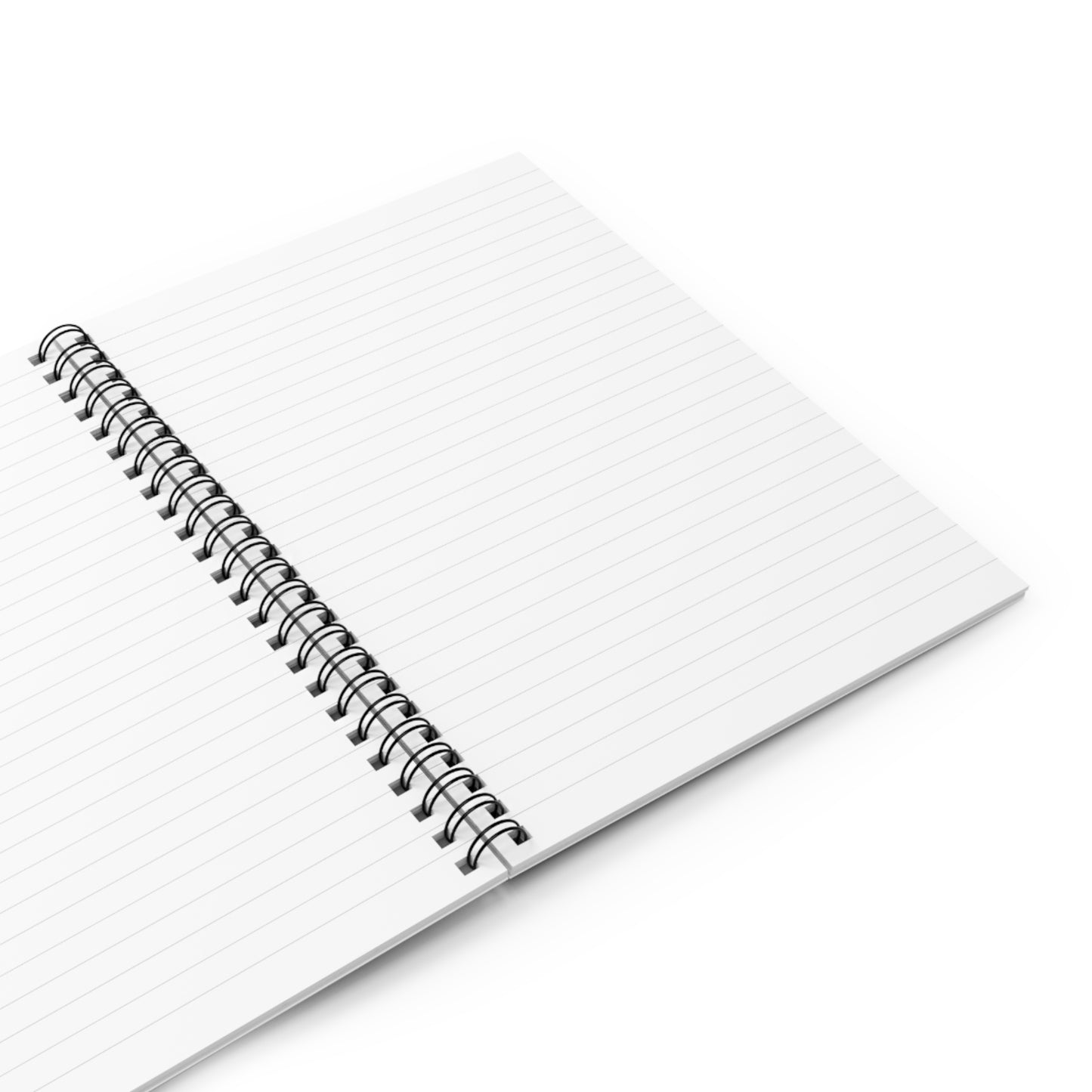 African Cheetah Sunset Spiral Notebook - Ruled Line