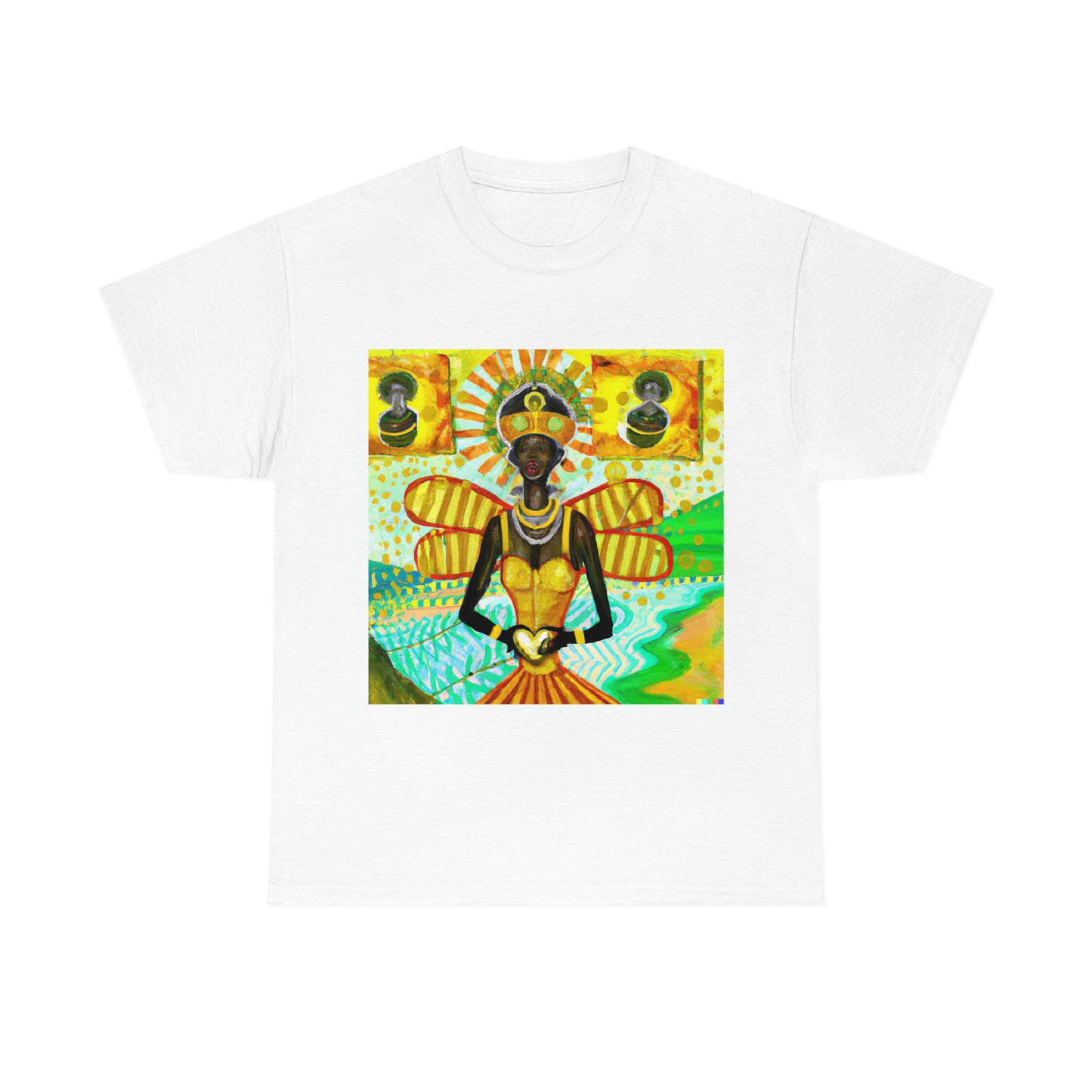 Oshun - There is Never Bitterness in the house of the Honeymaker-Unisex Heavy Cotton Tee