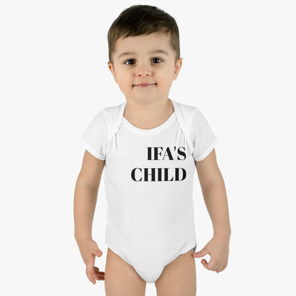 IFA'S CHILD-Infant Baby Rib Bodysuit