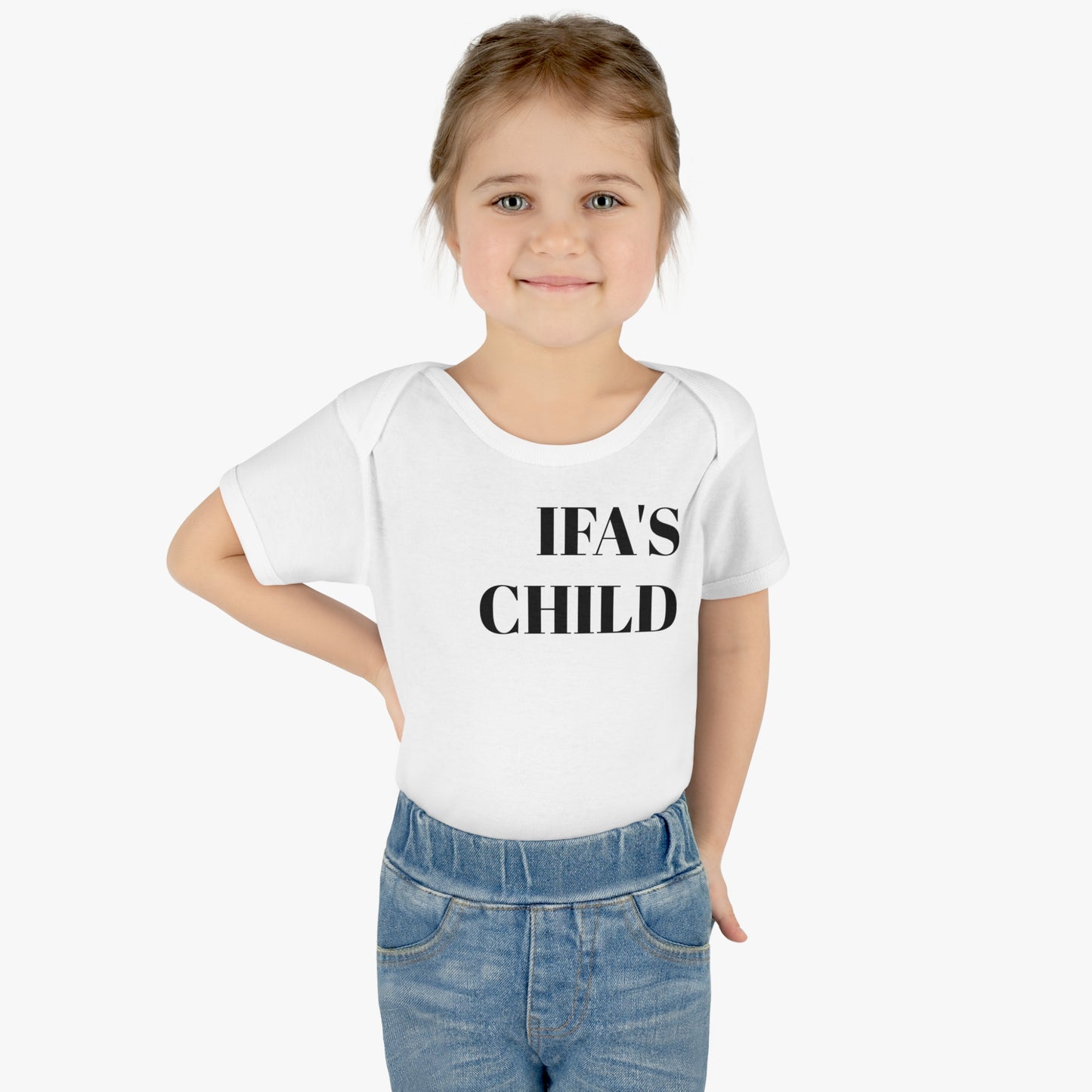IFA'S CHILD-Infant Baby Rib Bodysuit