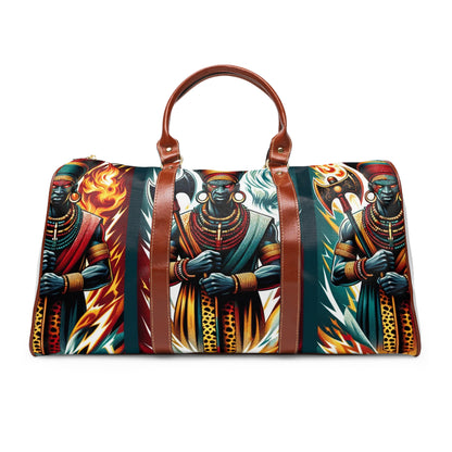 Tri-Orisha Waterproof Tote Bag: Carry the Power of Shango