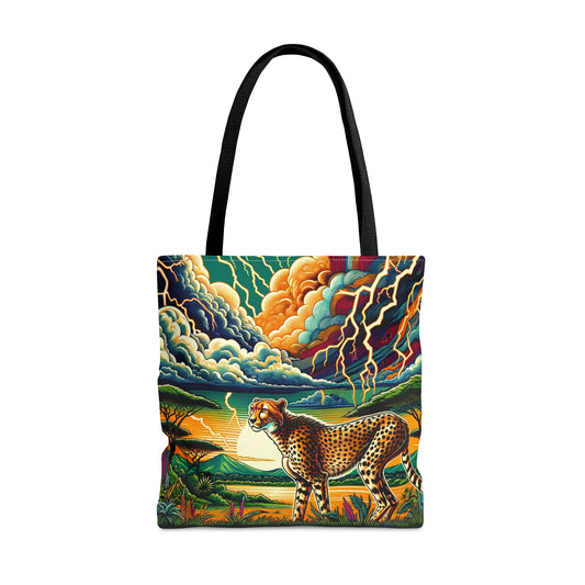 Cheetah Print Tote Bag