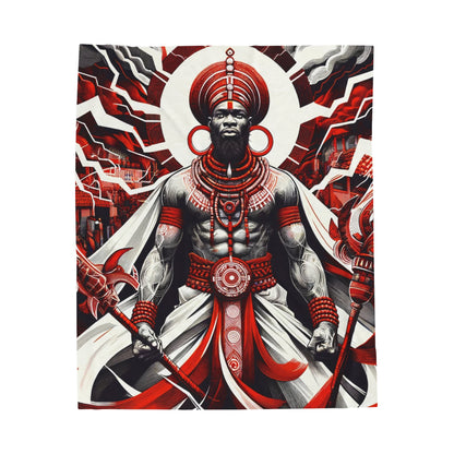 SHANGO-Velveteen Plush Blanket