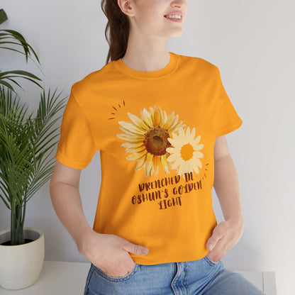 Drenched In Oshuns Golden Light-Unisex Jersey Short Sleeve Tee