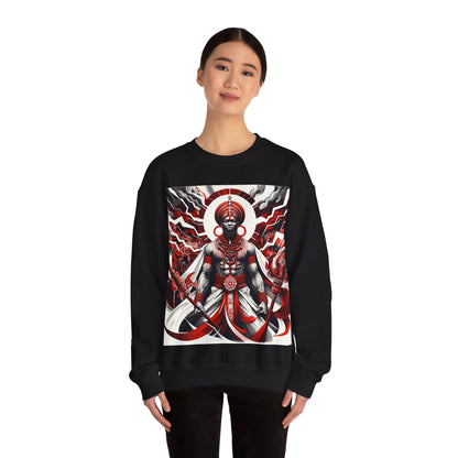 Shango Deity Black Unisex Heavy Blend™ Crewneck Sweatshirt