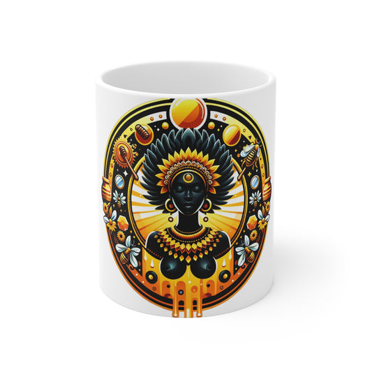 GODDESS OSHUN ORISHA MUG Ceramic  11oz