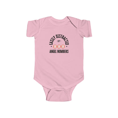 EASILY DISTRACTED BABY-Infant Fine Jersey Bodysuit