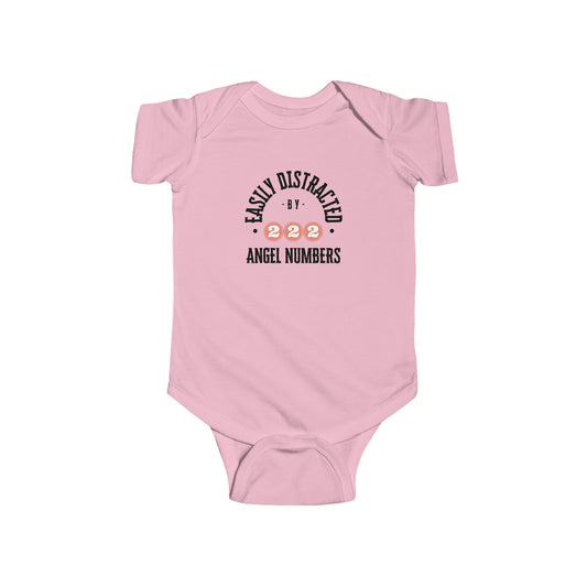 EASILY DISTRACTED BABY-Infant Fine Jersey Bodysuit