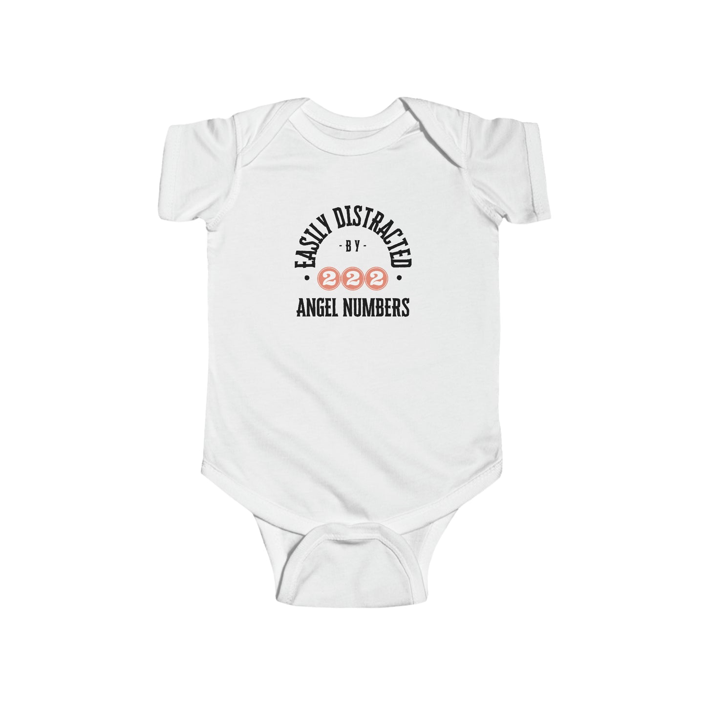 EASILY DISTRACTED BABY-Infant Fine Jersey Bodysuit