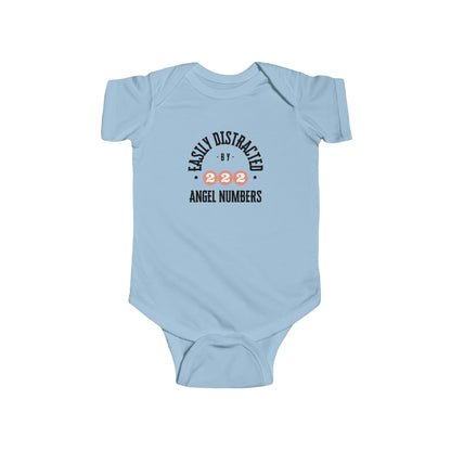 EASILY DISTRACTED BABY-Infant Fine Jersey Bodysuit