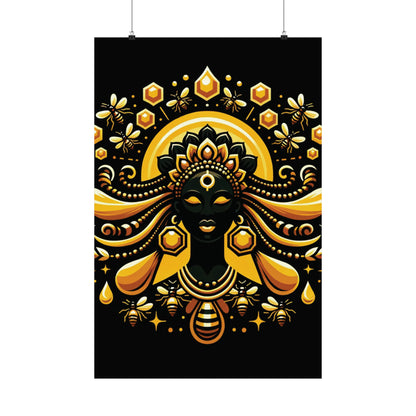 Oshun Inspired Art Matte Vertical Posters