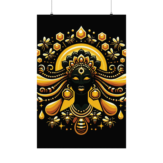 Oshun Inspired Art Matte Vertical Posters