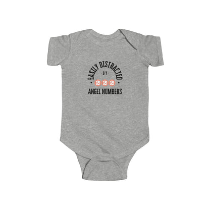 EASILY DISTRACTED BABY-Infant Fine Jersey Bodysuit