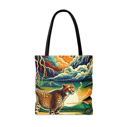 Cheetah Print Tote Bag
