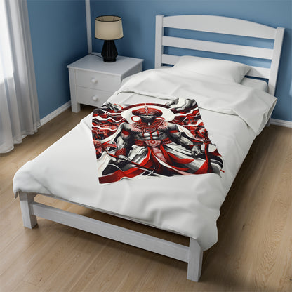 SHANGO-Velveteen Plush Blanket