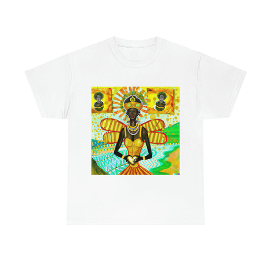 Oshun - There is Never Bitterness in the house of the Honeymaker-Unisex Heavy Cotton Tee